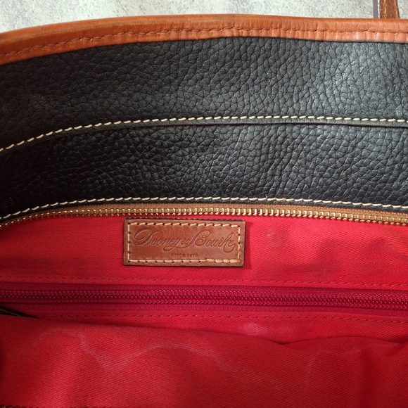Dooney & Bourke Black Leather Bag - Picture 3 of 6